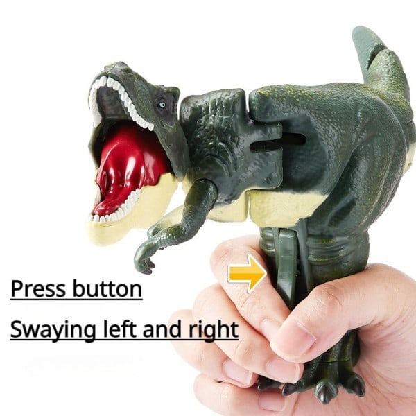 Lapset's Hauskoja leluja Pop Up Painamista Dinosaurukset Puheet Pojat ja tytöt Pää ja häntä Liikkuva Jännittävä dinosaurukset palapeli