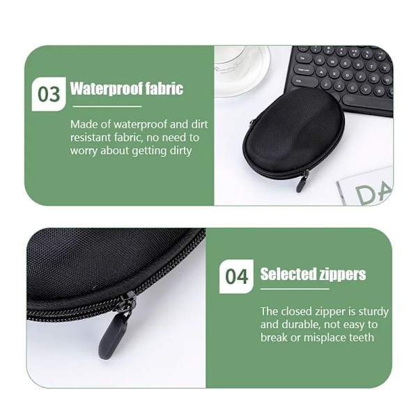 För Logitech MX Master 3/3S Gaming Mouse Portable Förvaring Väska Stötsäker Vattentät Protection Låda Tillbehör