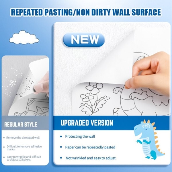 Lasten Graffiti Kuva Scroll Väritys Kuva Scroll Kolme Metteri Pitkä kuvio