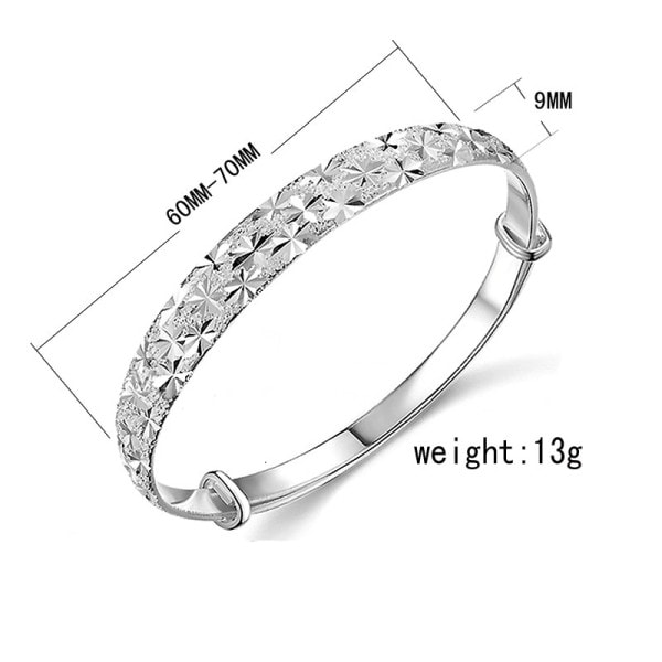Sølv Farve  Hot Mode Star Bangles & Armbånd Smykker Justerbare Til Kvinder