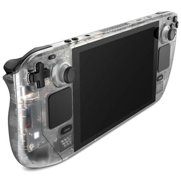 Transparent Back Plate for Steam Deck,  DIY Clear Edition Replacement Shell Case Set