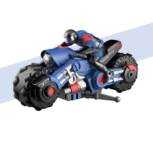 Fjärrkontroll Stunt Motorcykel Toy Boy 2,4G Trådlös Fjärrkontroll Laddning Balans Drift