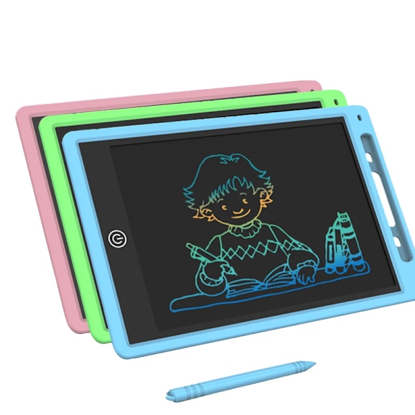 12 tommer Lcd Skrive Tablet Tegne Tavle Graffiti Sketchpad Mgaic Sletbar Håndskrift Pad Legetøj