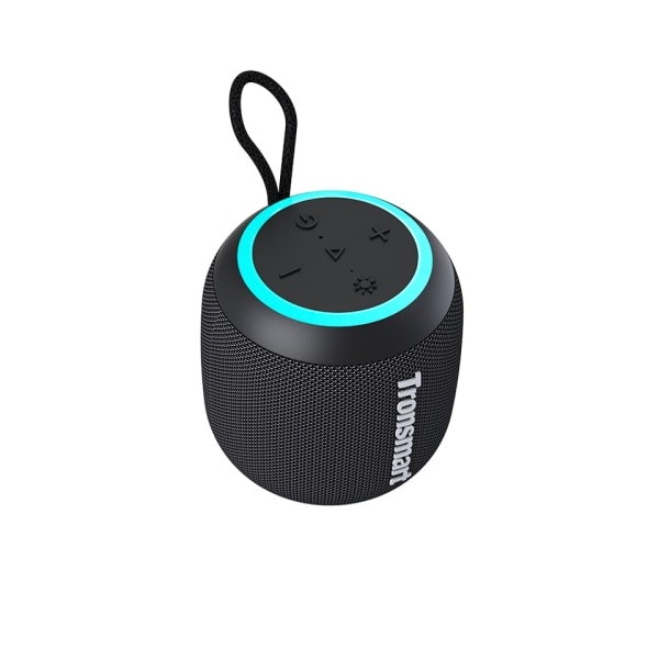 Mini kannettava kaiutin TWS Bluetooth 5.3 kaiutin tasapainotettu basso, IPX7 vedenpitävä,  LED tilat ulkokäyttöön