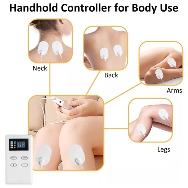 Fod Cirkulation EMS & TENS Nerve Muskel Massager Elektrisk Fod stimulator Forbedrer Cirkulation
