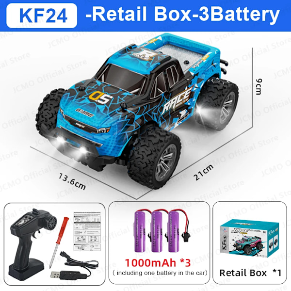 Kaukosäädin Auto  RC Drift Autot Nopea Ajoneuvo Kaukosäädin Autot RC Kuorma-autot