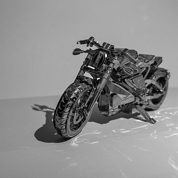 Sähkö Moottoripyörä 3D Metalli Pulma Käsintehty Tee Rakennus Lelut Figuurit Pienoismallit Koti Sisustus tarvikkeet