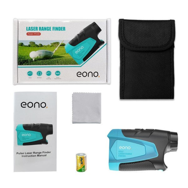 Golf Rangefinder 600M/Yard Digital Laser Rangefinder Teleskop Høj Nøjagtighed Afstand Meter