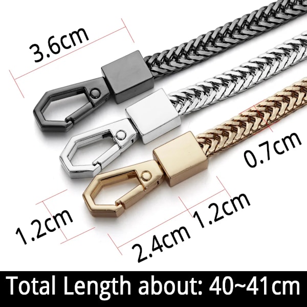 Høj kvalitet 41cm Nøglekæder Lange Metal Pung Bælte Rock Punk Bukser Hipster Pant Jean Nøglering
