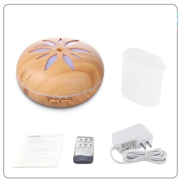 Stor Kapacitet Ultralyd Aroma Diffuser Luft Fugter med 7 farver LED lys