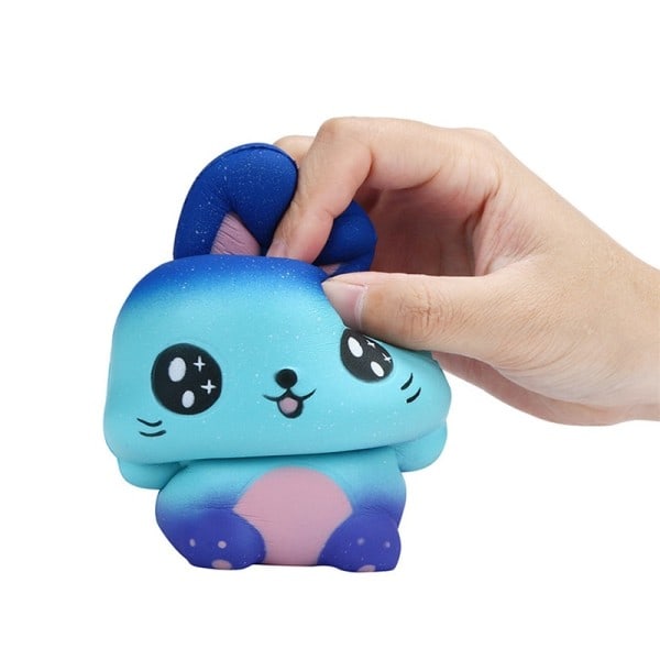 Antistress Squishy Dyr Kanin Galaxy Simuleret Dyr Dukke Langsomt Rejsende Brød Duftende Squeeze Legetøj