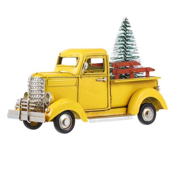 Retro kuorma-auto malli pöytä koriste koristeet Halloween joulu koti loma lahjat