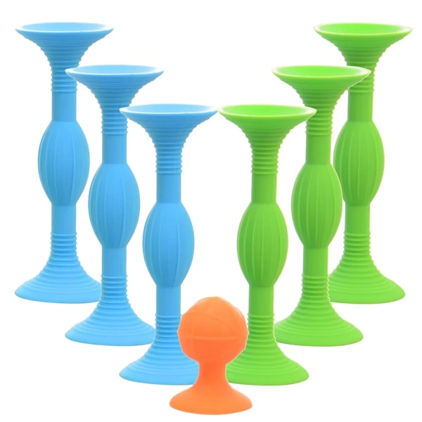 Vuxna Barn Inomhus Utomhus Stress Reliver Leksaker Sucker Dart Spel Set