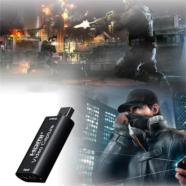 4K HDMI-kompatibel Video Capture Card Streaming Board Capture USB 2.0 1080P Card Grabber Recorder Box