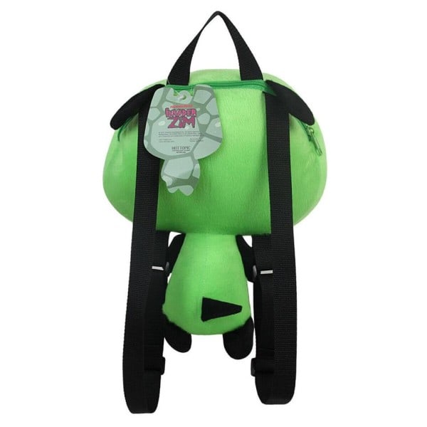 Alien Invader Zim 3D Eyes Robot Gir Søt Fylt Plysj ryggsekk grønn bag julegave