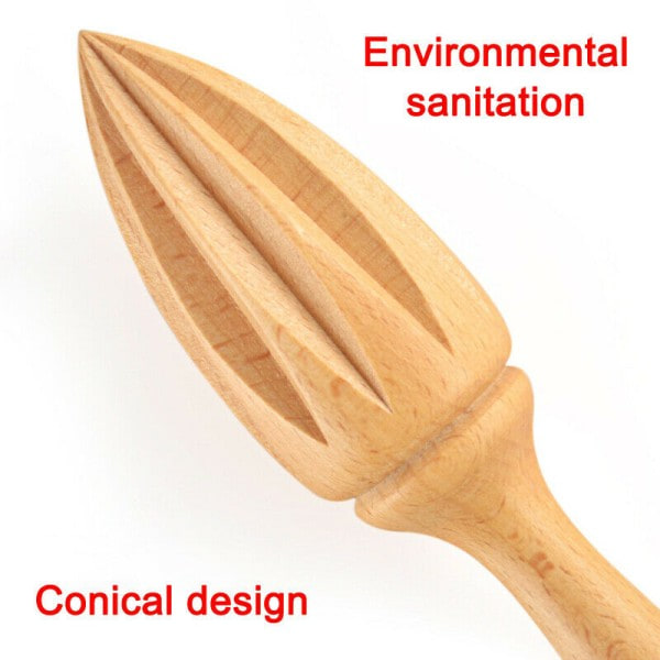 Creative Trä Frukt Juicer Apelsin Citron Squeezer Mini Hand Press Manual Squeezer