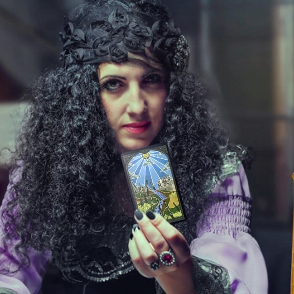 Ødelagt speil Tarot spådom kort samling blits kort spill bord leker