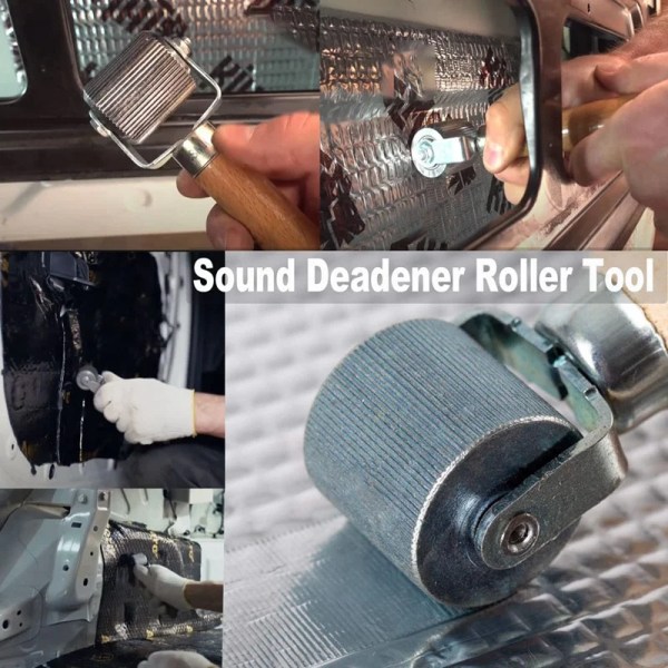 Premium kvalitet Ljud Roller Ljud Deadener Roller Verktyg Bil Ljud Deadening Roller Ljud Deadener Roller Set