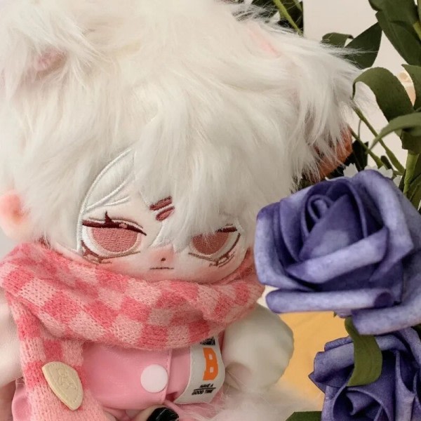 Monster Rosa Fersken Plushie Søt Plysj Dukke Fylt Kjole Up Cospslay Anime Leketøy Figur Jule gaver