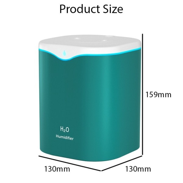 USB Luft luftfuktare Dubbel Spray Port Eterisk Olja Aromaterapi Fuktare Cool Mist Maker