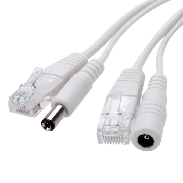 POE kaapeli passiivinen virta Ethernet sovitin kaapeli POE jakaja RJ45 injektori virta syöttö moduuli
