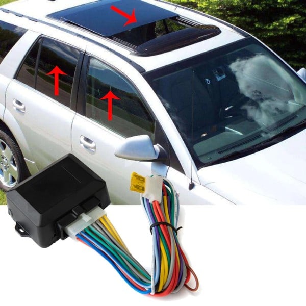 Auto Virta Ikkuna Suljetin 4 oville Auto Älykäs Sulkea Ikkunat Etä Moduuli Hälytin järjestelmä
