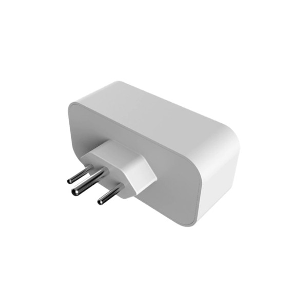 Standard WiFi Smart Stik med Strøm Monitor, Smart Life APP Smart Socket Voice Work