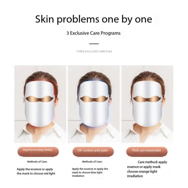 Photon Instrument Hushåll Elektrisk Skönhet Mask Whitening Lightening Skin Acne Photon Mask