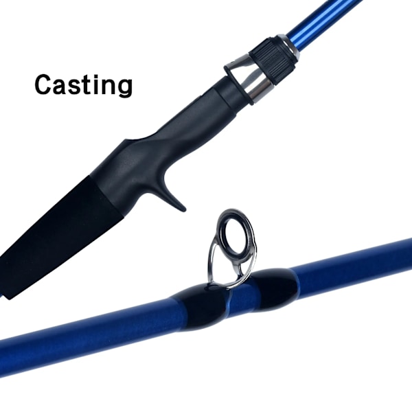 Baitcasting matka hiili 4/5 osio kalastus vavat