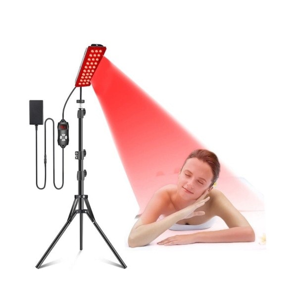 Infraröd lampa röd ljus terapi lampa med stativ höjd justerbar fäste röd ljus panel