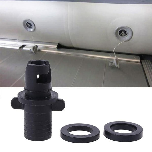 Fod Pumpe Kajak Gummi Luft Ventil HR Slange Adapter Roning PVC Både Tilbehør