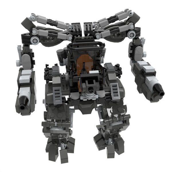 Matrix APU Robot Building Blocks Kit Classic Sci-fi Movie Mecha Zion Machine Monster