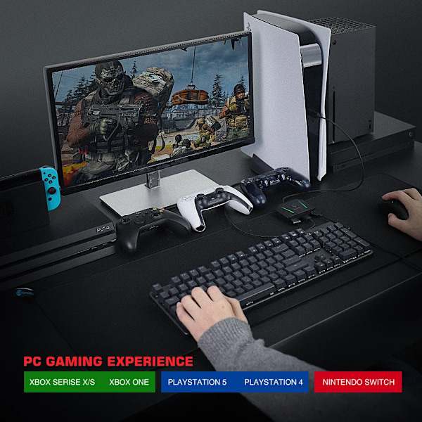 Tangentbord mus kontroll adapter omvandlare för Xbox serien