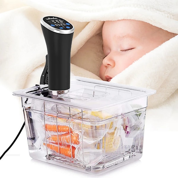 1100W Sous Vide Spis LCD Touch Immersion Cirkulator Exakt Matlagning IPX7 Vattentät Vacuum Spis med Digital Display