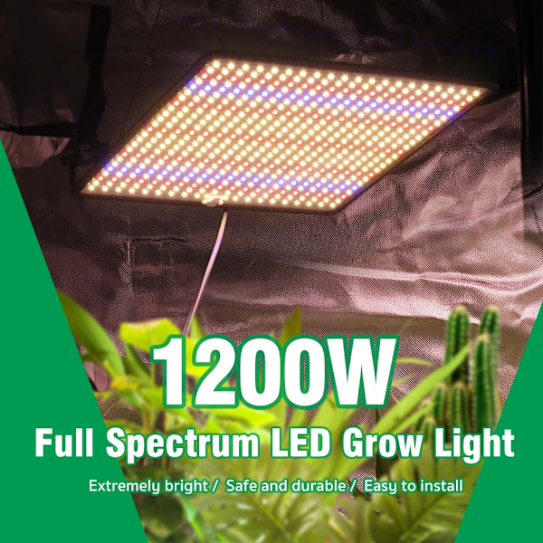 LED Grow Light Fuld Spectrum Phyto Lampe