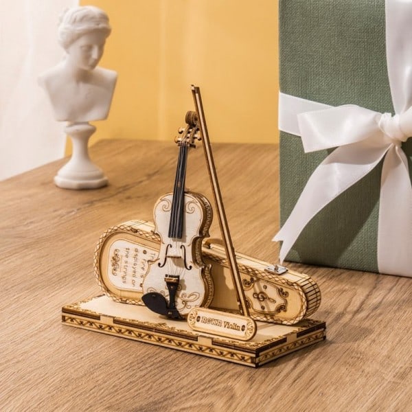 3D trä pussel fiol capriccio modell för pojkar och flickor