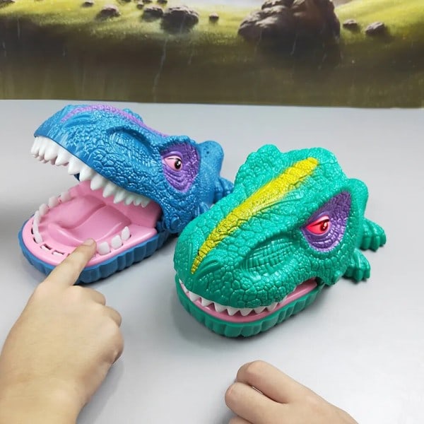 Kreativ Praktisk Jokes Dinosaur Tandlæge Spil Legetøj fest spil til børn