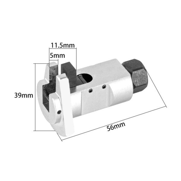 Hydraulisk Støddæmper Fjernelse Værktøj Klo Kugle Hoved Sving Arm Ophæng Separator