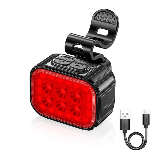 Cykel Lys Foran Lampe USB Genopladelig Cykel Lys Vandtæt Forlygte