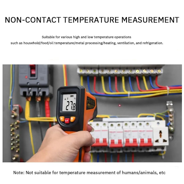 Digital Infraröd Termometer Laser Termometer