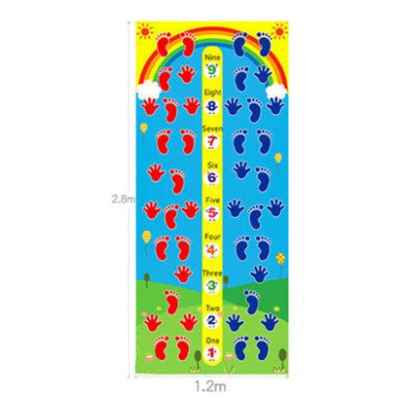 Klut Crawling Play Spill Matte Vanntett Crawl Spill Teppe Foreldre barn Interaktivt Leke Klut