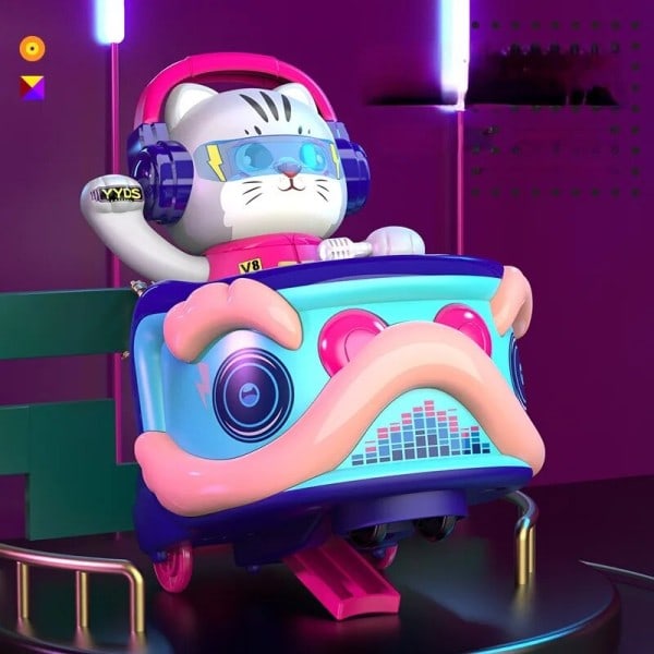 El leksak bil med sång dans leksak stunt bil fest spel show jouet musik leksak