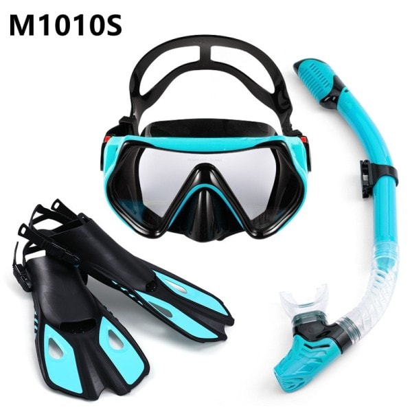 Simning Flippers Dyk fenor Snorkling Goggles Dyk Snorkel Utrustning Scuba Dyk Sim fenor Set