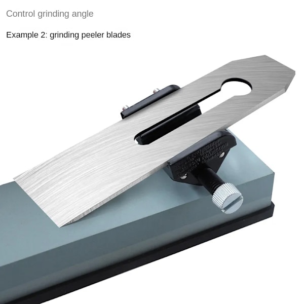 Meisel Honing Vinkel Guide Karbon Stål Sliper Kniv Sliper Blade for Tre Meisel Projeksjon Sliper