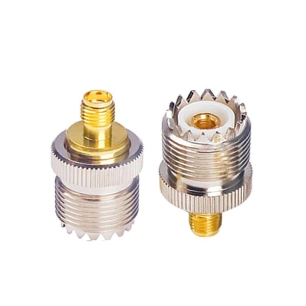 1 STK SMA hun til UHF hun RF koaksial stik adapter