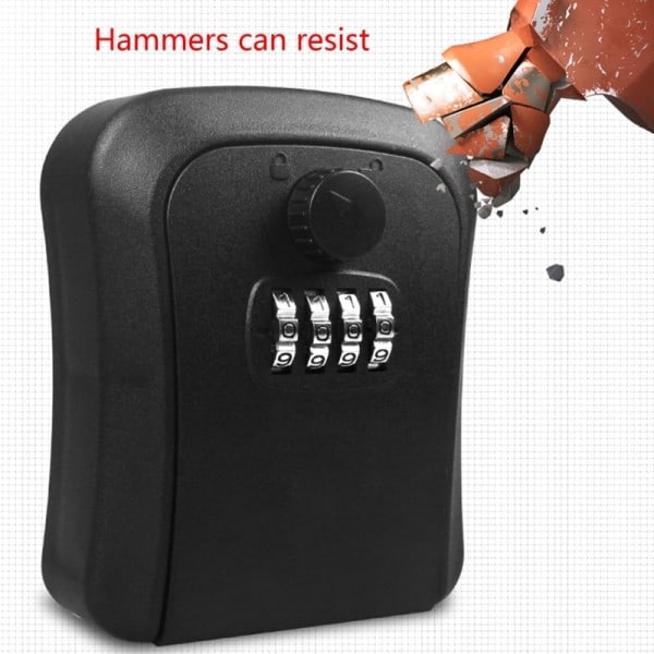 Kombination Låsbox med Kod Lösenord Nyckel Låda Utomhus Protect Låda