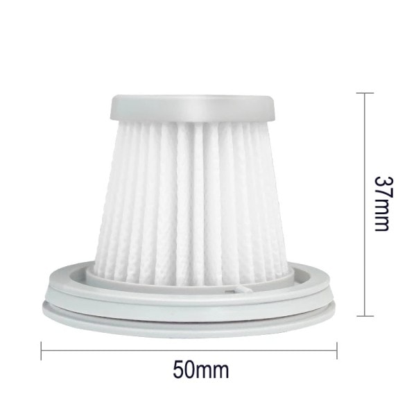 5 stykker Hepa Filter Til Xiaomi Mijia Handy Støvsuger Cleaner
