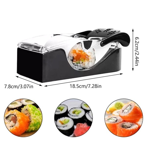 Magisk Ris Mugg Sushi Maker Roller Machine Grønnsak Kjøtt Sushi Rolling Tool