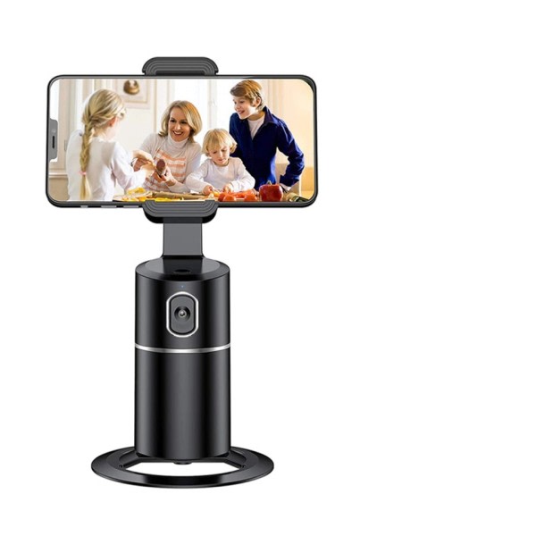 Auto Spårning Telefon hållare 360° Rotation Motion Spårning Montage Selfie Spårning Stativ