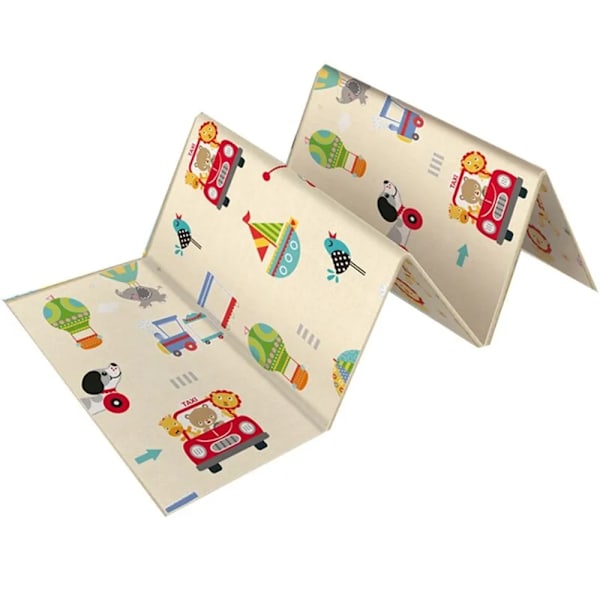 Ikke-giftig foldbar baby lege måtte pædagogisk børn's tæppe i vuggestuen klatrepude